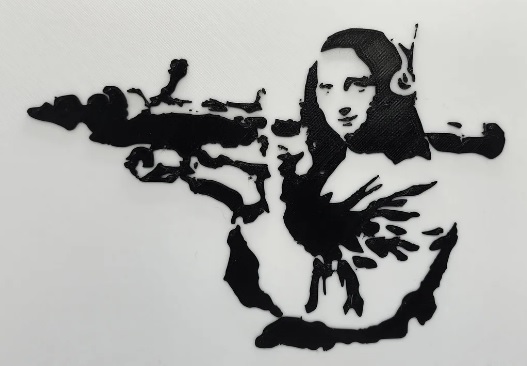 monalisa with rocket launcher